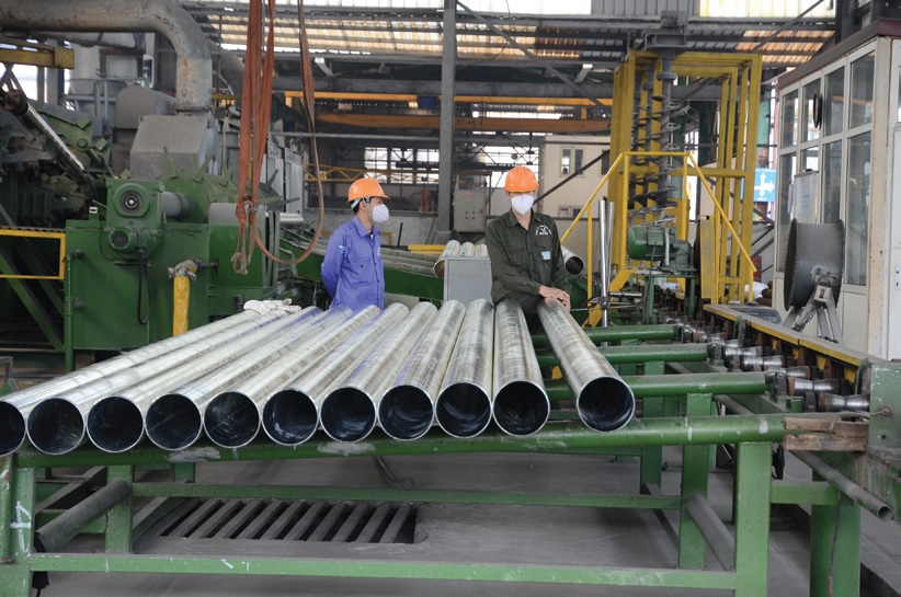 Nhà máy ống thép Hòa Phát cỡ lớn
